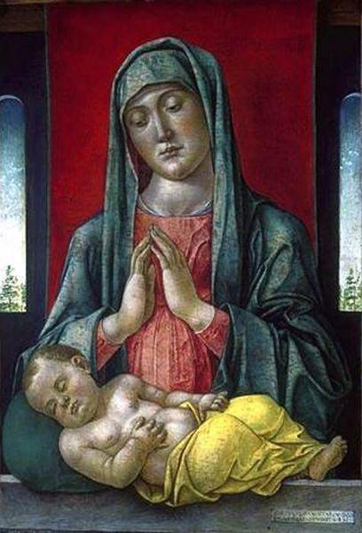Bartolomeo Vivarini Madonna and Child oil painting picture